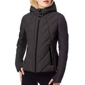 Chaquetas cálidas de invierno de algodón estampado de alta calidad para mujer, transpirables, a prueba de viento, ecológicas, recién llegadas, 2017 - Product Image 5