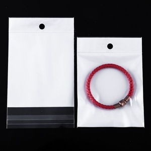 Custom Logo OPP Plastic <b>Bags</b> <b>Self</b>-Adhesive Transparent Packaging for Apparel Socks Accessories - Product Image 1