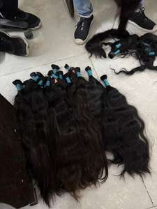 Vendeurs de paquets de cheveux vierges du Vietnam non traités cuticule intacte en vrac double trame extensions de cheveux humains bruts du temple indien - Product Image 5