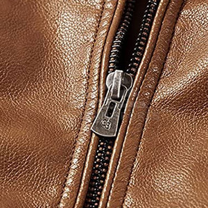 แจ็กเก็ตหนังแกะสำหรับผู้ชายหนังแท้กันน้ำใส่กลับด้านได้สำหรับฤดูใบไม้ร่วงและฤดูหนาว - Product Image 4