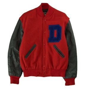 OEM personalizado bombardero Letterman béisbol bordado Varsity chaqueta Old School Varsity chaquetas hombres en blanco Varsity chaquetas - Product Image 1