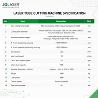 Machine de découpe laser de tubes à grande vitesse, découpeuse laser à fibre pour tubes avec coupe biseautée, système de contrôle européen