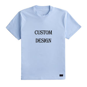 Ropa para hombre Camiseta de manga corta con cuello redondo para hombre con estampado personalizado Camisetas transpirables de secado rápido de Bangladesh - Product Image 1