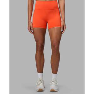 Shorts ultra-courts à sequins Fusion Ultra High-Rise avec poches - Ultra Orange XS Logo personnalisé à la taille - Product Image 3