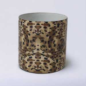 Home & Garden Handmade Empty Candle Glass Votives Enamelled Print Decorative Customised Artwork Design Dinner <b>Table</b> Centrepiece - Product Image 3