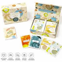 Cartes d'affirmation imprimées écologiques 310 g/m² en papier durable, jeu de conversation pour couples, lecture facile, moments mémorables