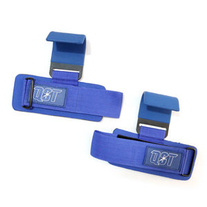 ตะขอยกน้ำหนักแบบปรับได้ทำจากนีโอพรีนอย่างดี ราคาโรงงาน สายรัดข้อมือแบบมีเบาะสำหรับออกกำลังกาย ตะขอโลหะกันลื่นสำหรับยกน้ำหนัก - Product Image 2