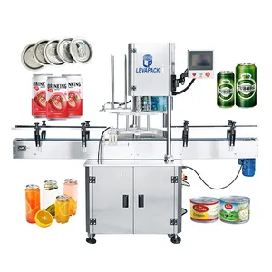 High quality fully automatic tin plastic can seaming machine manual beer drink can sealer pop can sealing machine