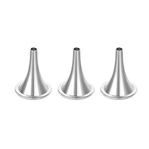 ชุดเครื่องมือผ่าตัดหู คอ จมูก 4 ชิ้น ใหม่ พร้อมที่เปิดหู แคนนูลา และแหล่งจ่ายไฟแบบแมนนวล ทำจากสแตนเลส - Product Image 5