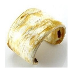 Brazalete de cuerno antiguo, joyería de moda, cuerno de búfalo hecho a mano, pulsera de Color de cuerno marrón con amor y el mejor diseño, brazalete de mano - Product Image 6