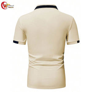 Polo dernier modèle, vêtements décontractés, polo en coton de couleur personnalisée avec logo personnalisé - Product Image 2