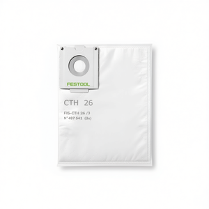 ถุงกรองนิรภัย Festool 3 ชิ้น รุ่น FIS-CTH 26-48 เพื่อเพิ่มประสิทธิภาพการทำงาน - Product Image 2