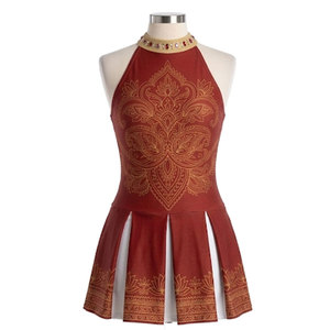 ชุดเชียร์ลีดเดอร์โพลีเอสเตอร์แบบซับลิเมชั่น ดีไซน์ทันสมัย ชุดทีมสั่งทำพิเศษ เนื้อผ้าเบาสบาย ทนทาน ยืดหยุ่นได้ ใส่สบายตลอดวัน - Product Image 1