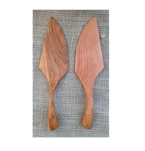 El último servidor de madera y cuchillo para pastel de bodas y servicio de pizza usa un cuchillo para cortar mantequilla y pastel a bajo precio - Product Image 5