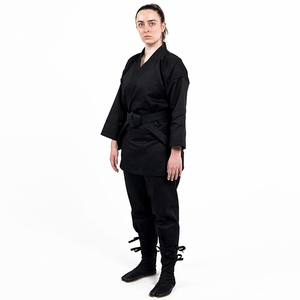 Uniforme de Karate de artes marciales con tela de algodón de alta calidad y personalización en logotipos y etiquetas de marca - Product Image 2