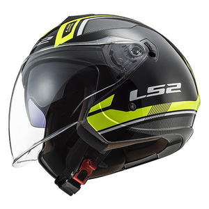 Casco de Motocicleta Abatible con Doble Visor LS2 OF573 TWISTER II, Certificado por el DOT, Cierre de Liberación Rápida, Nuevo - Product Image 4