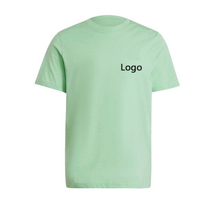 Mejor venta 2025 de alta calidad en blanco hombres camiseta personalizada algodón Logo impreso nueva moda hombres algodón liso camisetas para la venta - Product Image 3