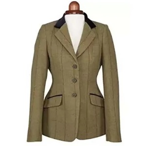 Chaqueta de Competición Ecuestre de la Mejor Calidad para Mujer, Chaqueta de Exhibición Ecuestre con Ribete, Material de Nailon, Tallas y Colores Personalizables - Product Image 3