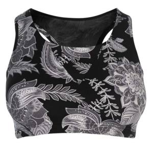 Sujetador deportivo para mujer, Top corto de entrenamiento de algodón transpirable, sublimación personalizada, sujetador para Yoga y correr, Top corto acolchado para niñas - Product Image 3