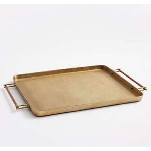 Haute qualité Look chic forme de fleur plateau de service ménage excellente conception couleur or plateau et plat en vrac meilleur prix - Product Image 3