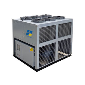 Refrigerador refrigerado a ar padrão do parafuso 60HP R22/R407C/R134A/R410A poder grande para a máquina da extrusão - Product Image 3