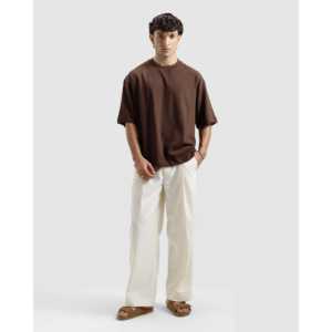 เสื้อผ้าสตรีทแวร์ทรงบ็อกซี่ แต่งตะเข็บพิเศษ ผ้าฝ้ายถัก 100% เนื้อหนา ระบายอากาศได้ดี พิมพ์ลายซิลค์สกรีน ผ้าหนัก 220gsm/300gsm - Product Image 5