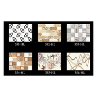 Nouvelle Arrivée Carrelage Mural Intérieur en Porcelaine Brillante de Luxe, Style Design Moderne, Texture Solide, Noir, Isolation Thermique, Décoratif pour Villa