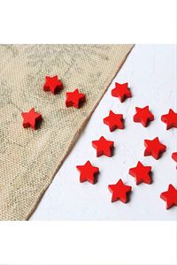 Forma personalizada y cuentas de madera de colores en forma y tamaño producto indio hecho a mano - Product Image 2