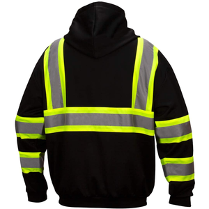 Chaleco de Seguridad Ajustable para Hombre, ANSI Clase 3, EN ISO Clase 3, Impermeable, Alta Visibilidad, Multiusos, para el Lugar de Trabajo - Product Image 3