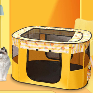 Tente <span class=keywords><strong>de</strong></span> jeu pour animaux <span class=keywords><strong>de</strong></span> compagnie, enclos spacieux pour chats et chiens, cage portable pour animaux <span class=keywords><strong>de</strong></span> compagnie, niche <span class=keywords><strong>de</strong></span> <span class=keywords><strong>mise</strong></span> <span class=keywords><strong>bas</strong></span> pour chatons et chiots - Product Image 6
