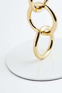 Élégant support à bijoux en acier inoxydable en forme de T pour ranger les colliers, bracelets et boucles d'oreilles, en vrac, boutique à domicile fabriquée en inde, 2023 - Product Image 2