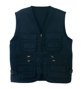 Respirant hommes multi poches Denim Cargos pêcheur gilet gilet pour escalade pêche randonnée Camping gilet OEM Service - Product Image 6