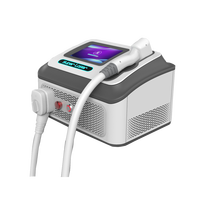 Appareil laser diode portable indolore pour l'épilation permanente, esthétique du visage, 1200W/1000W, usage commercial, appareil de salon