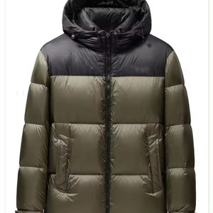 Chaqueta de Invierno Personalizada para Hombre, Chaqueta de Otoño-Invierno con Cierre de Cremallera, Impermeable, de Lona, Abrigo con Cuello Alto, Ropa Abrigada - Product Image 2