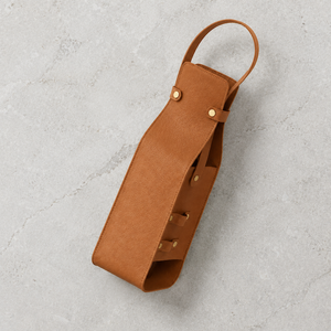 Bolsa de Transporte para Botellas de Vino de Cuero PU, Soporte Individual para Llevar en la Mano, Caja de Regalo - Product Image 3