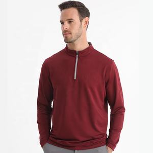 . La couche de fermeture à glissière de golf respirante adaptée aux sorties de golf de la saison de printemps vous permet de rester au frais et confortable - Product Image 4