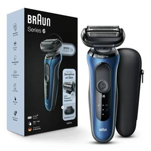 Braun Series 6 6020s เครื่องโกนหนวดไฟฟ้าสําหรับผู้ชายแบบเปียกแห้งแบบชาร์จได้ - Product Image 1