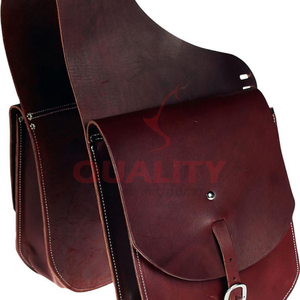 Sacs de selle de cheval en cuir personnalisés avec logo conçus pour les cavaliers pour un stockage durable de haute qualité et des options de prix de gros - Product Image 4