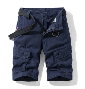 Pantalones Cortos de Lona 100% Algodón de Secado Rápido para Hombre, Diseño Sólido, Pantalones de Playa para Voleibol, Impresión Digital, Servicio OEM, Pesca - Product Image 5