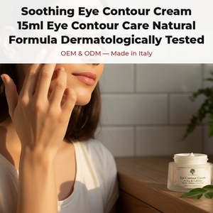 Crème Contour des Yeux Apaisante RedMoringa 15ml, Formule Naturelle Testée Dermatologiquement, Marque Privée OEM pour Soins des Yeux Hommes, Italie - Product Image 2