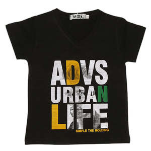 เสื้อยืดเด็กชายแขนสั้น - สีดำ - Product Image 1