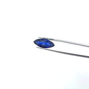 Zafiro Azul Natural de Bangkok, Corte Marquesa Calibrado de 8x19 mm, Gema Mineral Facetada en Colores Azul Real, Violeta, Gris y Transparente - Product Image 3