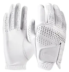 Customized Classical Feel Golf Glove Warmly Comfortable Waterproof Golf Gloves Cabretta Leather Custom