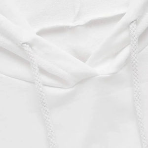 Ladies Crop tops Hoodie Pure Cotton Comfortable Style Everyday Long Sleeve Pullover Hoodies streetwear Drop Shoulder - Product Image 5