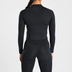 Venta al por mayor Mujeres Gimnasio Leggings Cintura Alta 3 Piezas Yoga Conjunto Entrenamiento Gimnasio Fitness Conjuntos Ronpex - Product Image 4