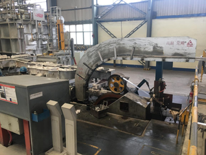 Proses daur ulang lempeng aluminium logam nonferrous pengecoran berkelanjutan dan kawat jalur bergulir dan mesin kabel - Product Image 2