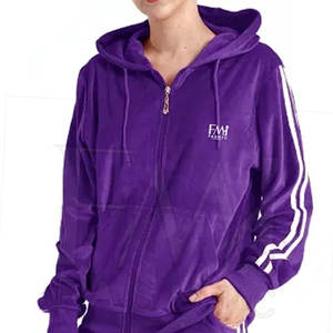 Survêtement de gymnastique personnalisable pour femmes, poids lourd, fermeture à glissière complète, manches longues, taille plus, coupe skinny pour l'hiver, vêtements pour femmes - Product Image 3