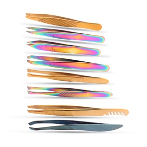 ผลิตจากสแตนเลสเกรดทางการแพทย์แหนบคิ้วเพื่อความปลอดภัยในทุกๆการเสริมสวยแหนบแม่นยำคู่ - Product Image 3