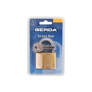 Cadenas à loquet Laiton LINE S 50 (KMZ 5010A) -Laiton (BLISTER PACKAGE) - Product Image 1