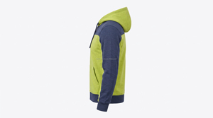 Biker Armored Hoodies Cotton Fleece Acid Wash Abrasion Resistant Protective Armored Biker Armored Hoodies <b>Road</b> Riding - Product Image 2